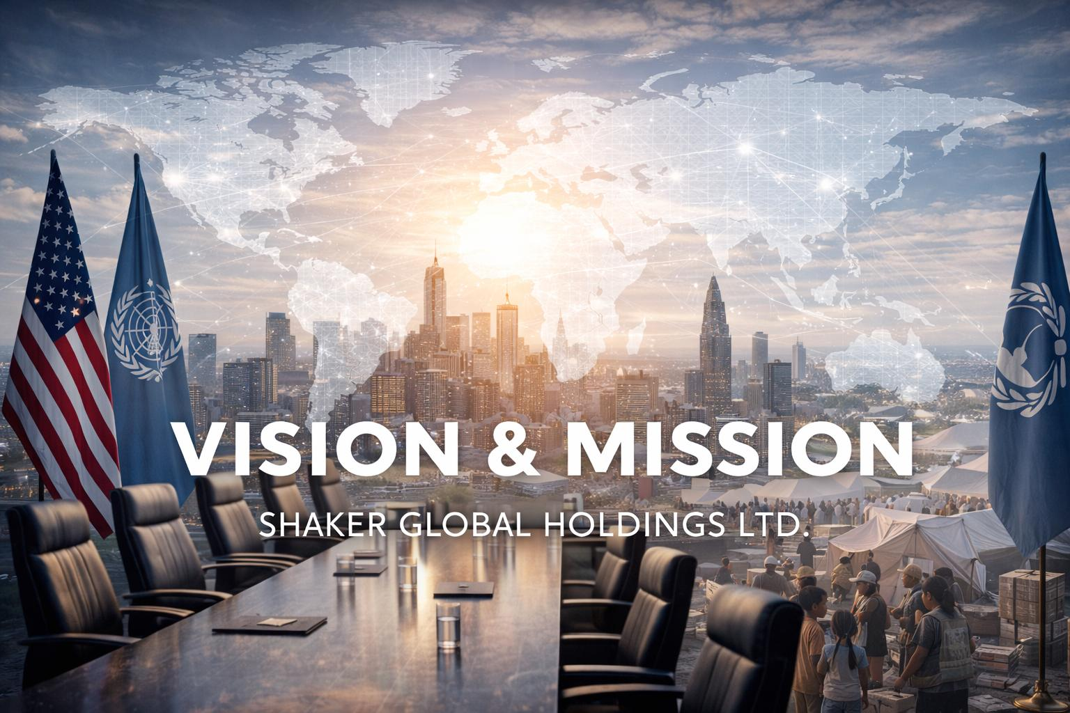 Vision and mission of Shaker Global Holdings